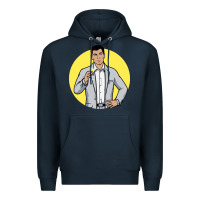 Navy sterling archer Premium Hoodie - DesigneFamous