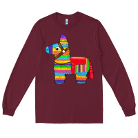 Burgundy pinata Long Sleeve Tee - Artiststas