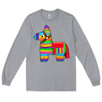Heather Grey pinata Long Sleeve Tee - Artiststas
