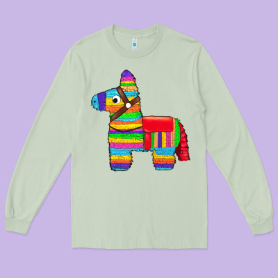 Pinata Long Sleeve Tee Designed By Artiststas