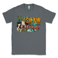 Charcoal Heather Show mom cow Mother's Day Classic Tee - FaDigitalArtStudio