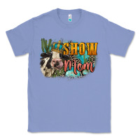 Colony Blue Show mom cow Mother's Day Classic Tee - FaDigitalArtStudio
