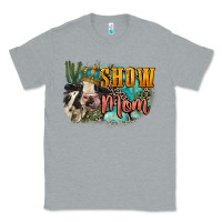 Heather Grey Show mom cow Mother's Day Classic Tee - FaDigitalArtStudio
