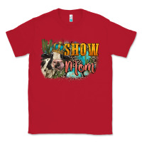 Red Show mom cow Mother's Day Classic Tee - FaDigitalArtStudio
