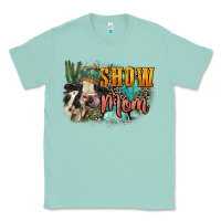 Seafoam Show mom cow Mother's Day Classic Tee - FaDigitalArtStudio