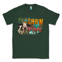Sports Green Show mom cow Mother's Day Classic Tee - FaDigitalArtStudio