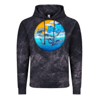 Cloud Black humpback whale Vintage Hoodie - BarkalooDesign