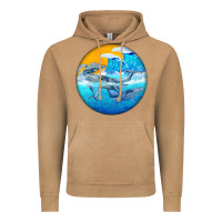 Vintage Camel humpback whale Vintage Hoodie - BarkalooDesign
