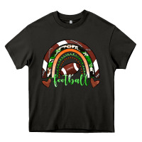Asphalt Football Rainbow Heavy Core Tee - RanaPortraitStore