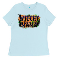 Baby Blue witchy mama Ladies Tee - RacoonDesign