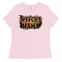 Bubblegum Pink witchy mama Ladies Tee - RacoonDesign