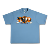 Pebble Blue Hallowen Panda Urban Heavy Tee - LillyAllenDesigns