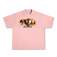 Salmon Hallowen Panda Urban Heavy Tee - LillyAllenDesigns