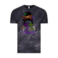 Cloud Black spooky mama Vintage Tee - SublimationCraftShop