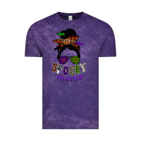 Cloud Purple spooky mama Vintage Tee - SublimationCraftShop