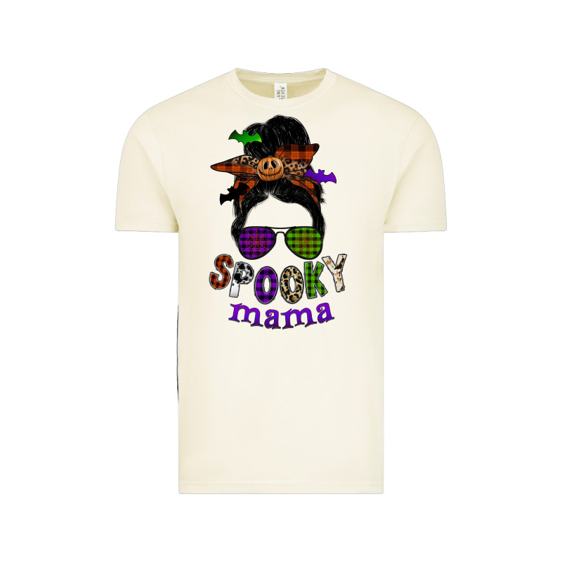 Spooky Mama Vintage Tee by SublimationCraftShop | Teevron