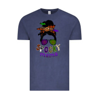 Vintage Denim spooky mama Vintage Tee - SublimationCraftShop