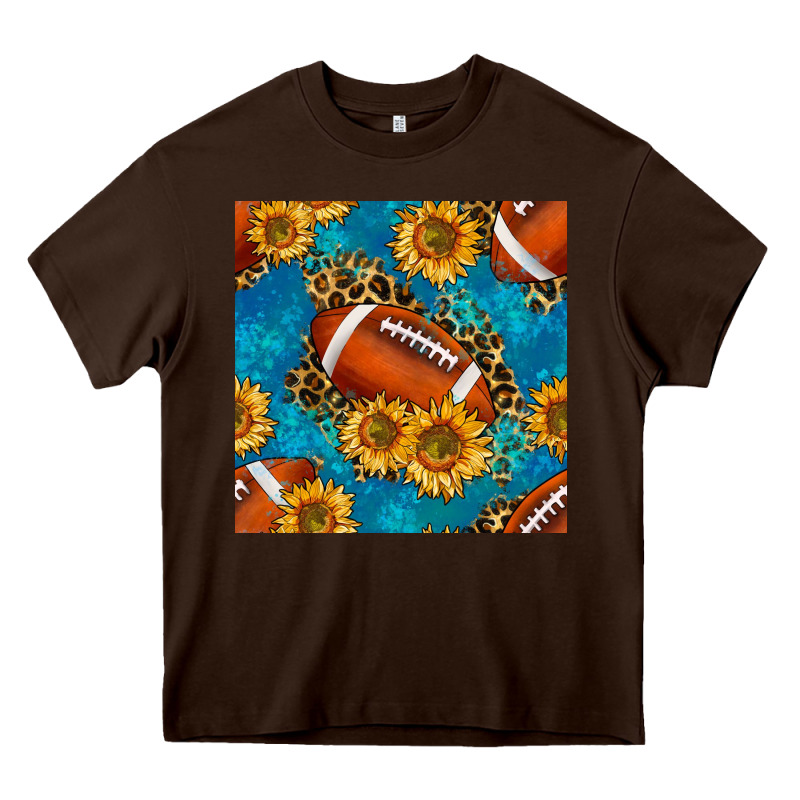 American Football With Leopard Heavy Core Tee by BundleAndBundleShop | Teevron