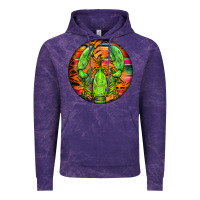 Cloud Purple lobster round Vintage Hoodie - BarkalooDesign