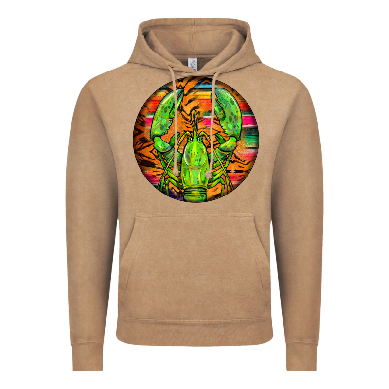 Lobster Round Vintage Hoodie by BarkalooDesign | Teevron