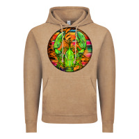 Vintage Coffee lobster round Vintage Hoodie - BarkalooDesign