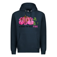 Navy in october we wear pink pumpkin and sunflowers Premium Hoodie - RanaPortraitStore
