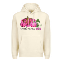 Sandshell in october we wear pink pumpkin and sunflowers Premium Hoodie - RanaPortraitStore