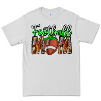 Dove Grey football mom Premium Tee - CowhideDigitalArt