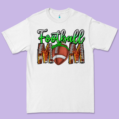 Football Mom Premium Tee Designed By Cowhidedigitalart