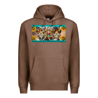 Chestnut western gnome license plate Premium Hoodie - BarkalooDesign