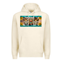 Tofu western gnome license plate Premium Hoodie - BarkalooDesign