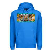 True Royal western gnome license plate Premium Hoodie - BarkalooDesign