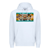 White western gnome license plate Premium Hoodie - BarkalooDesign
