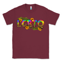Burgundy western lgbtq Classic Tee - BundleAndBundleShop