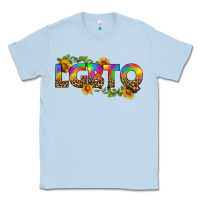 Dusty Blue western lgbtq Classic Tee - BundleAndBundleShop
