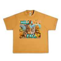 Peanut Butter Hello Fall Rabbit Urban Heavy Tee - LillyAllenDesigns