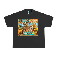 Pigment Black Hello Fall Rabbit Urban Heavy Tee - LillyAllenDesigns