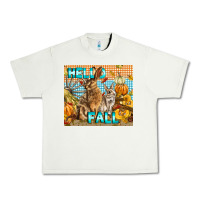 Pistachio Hello Fall Rabbit Urban Heavy Tee - LillyAllenDesigns
