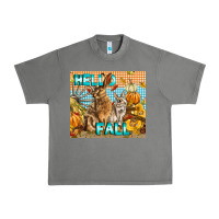 Tornado Hello Fall Rabbit Urban Heavy Tee - LillyAllenDesigns
