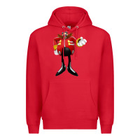 Red doctor eggman Premium Hoodie - DesigneFamous