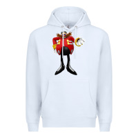 White doctor eggman Premium Hoodie - DesigneFamous