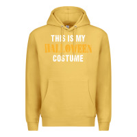 Antique Gold this is my halloween costume Premium Hoodie - DesigneFamous