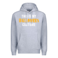 Heather Grey this is my halloween costume Premium Hoodie - DesigneFamous