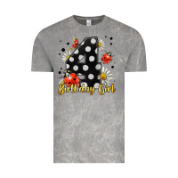 Ladybug Birthday Girl Age 4 Vintage Tee | Teevron