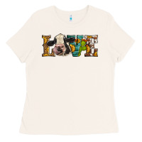 Bone Western Love Holstein Cow Ladies Tee - LillyAllenDesigns