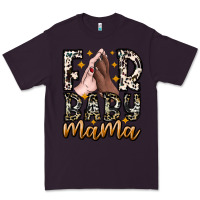 Plum Fur Baby Mama Premium Tee - CowhideDigitalArt