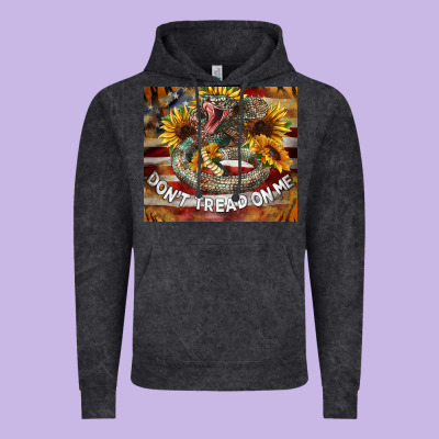Rattle Snake Don't Tread On Me Tumbler Vintage Hoodie Designed By Barkaloodesign
