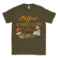 Army Green coffee is always a good idea Classic Tee - BarkalooDesign