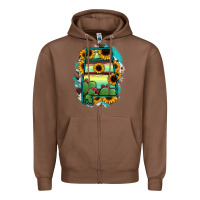 Chestnut Alabama Map Sunflower Cactus Serape Zipper Hoodie - RanaPortraitStore