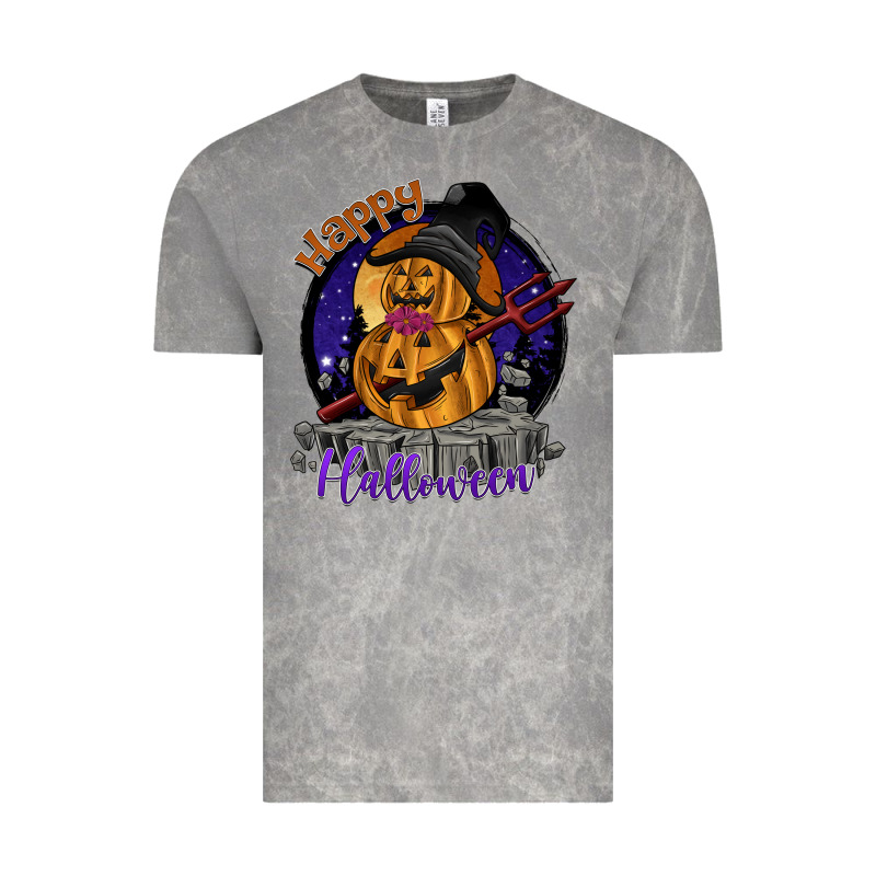 Happy Halloween Vintage Tee by SublimationCraftShop | Teevron